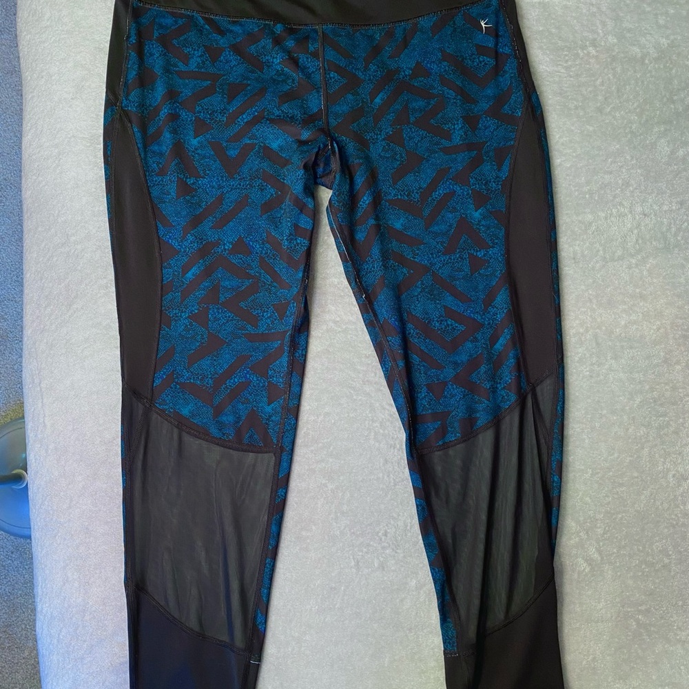 Spandex printed workout leggings